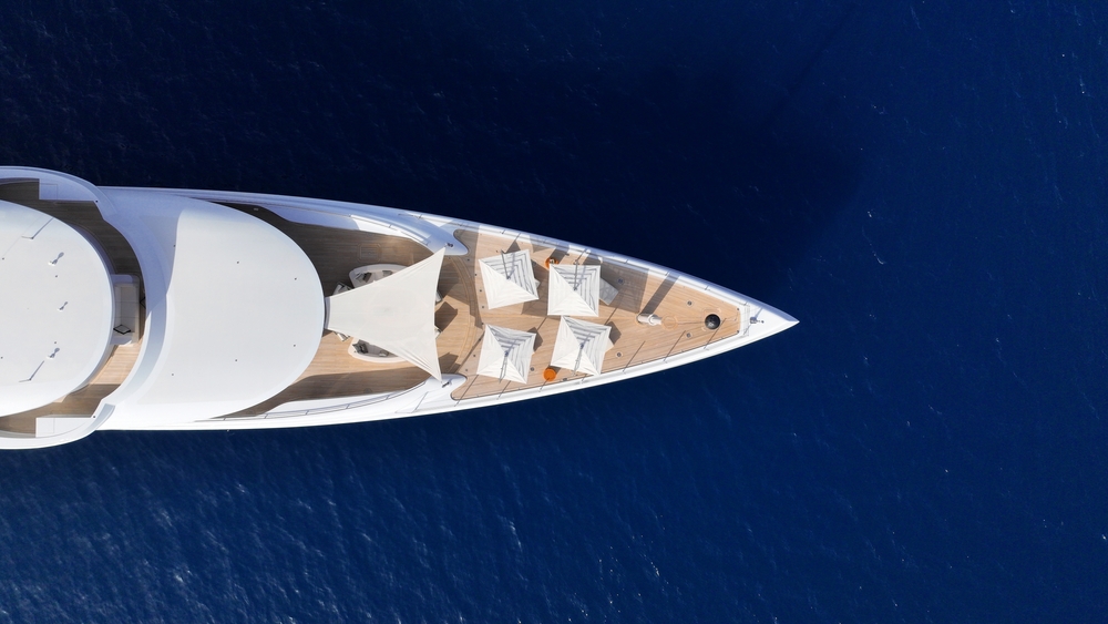 Yacht in the Adriatic